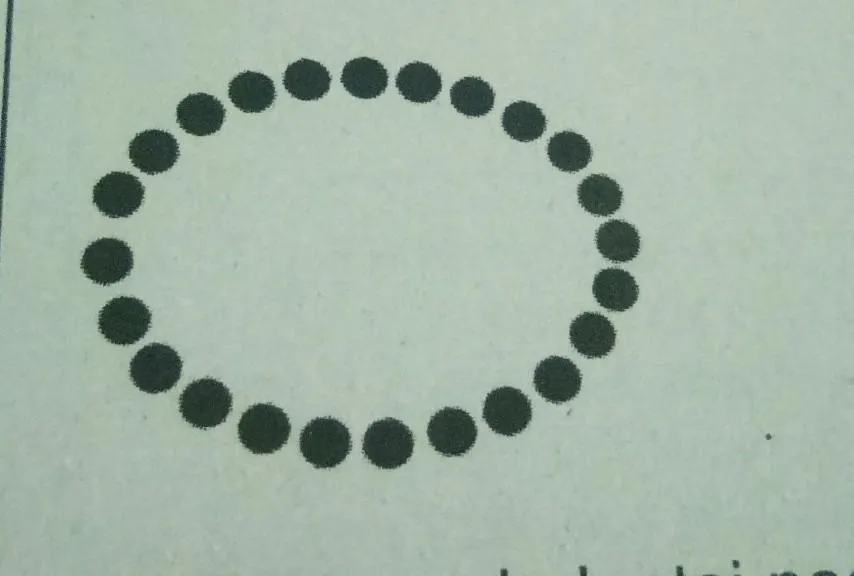 Lingkaran angka delapan dan lengkung ke depan merupakan jenis pola lantai garis