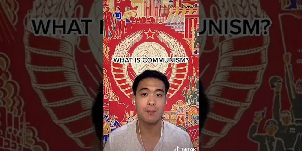 Apa definisi komunisme?