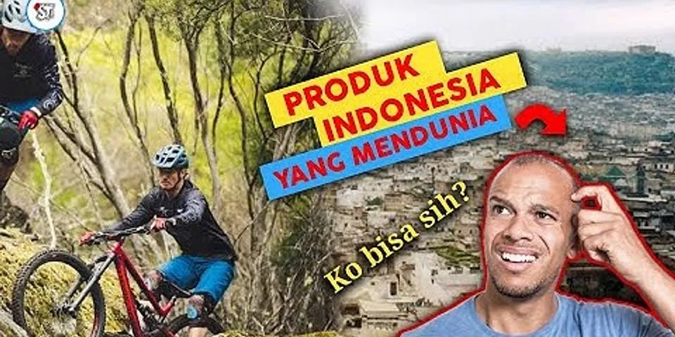 apa saja produk-produk indonesia yang mendunia