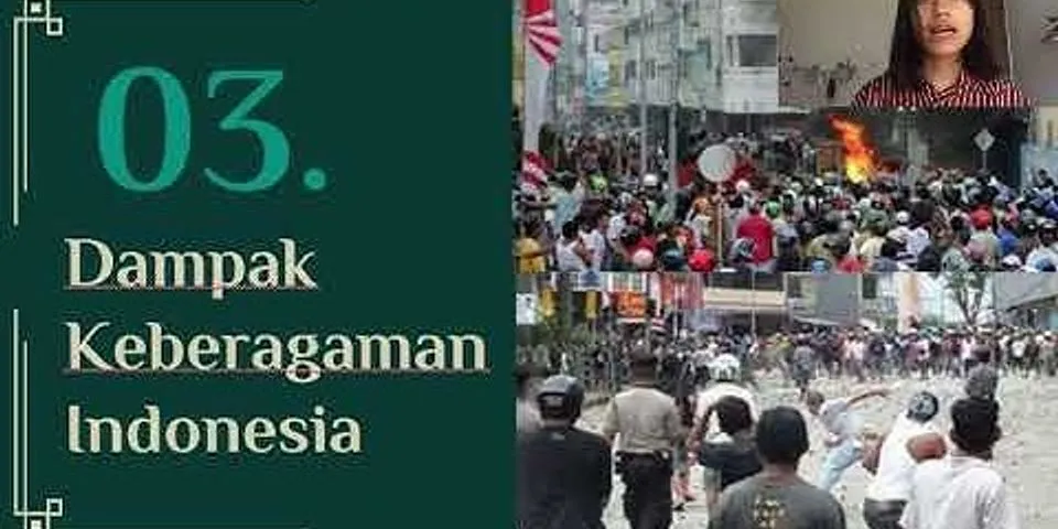 Bagaimana kamu menyikapi keberagaman yang ada di Indonesia