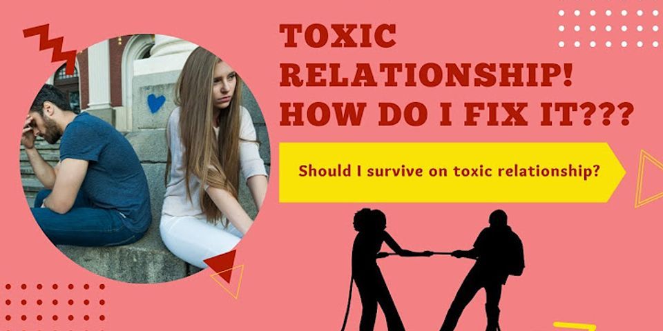 Bagaimana keluar dari hubungan toxic?