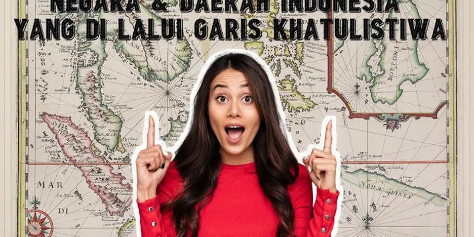 Berapa garis khatulistiwa Indonesia