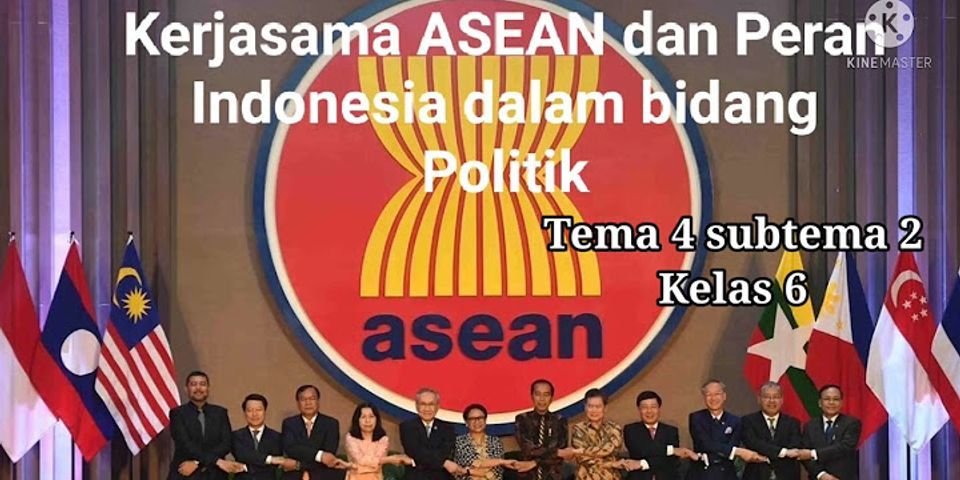 Berikut yg merupakan peran indonesia dalam kerjasama ASEAN di bidang IPTEK adalah