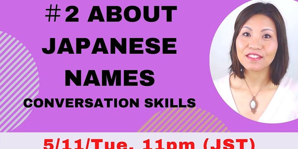 Can you use Japanese names if your not Japanese?