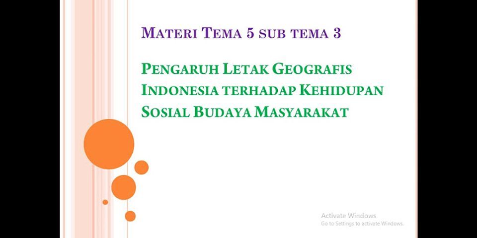 Dampak negatif letak geografis Indonesia dilihat dari segi sosial budaya adalah