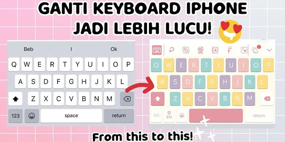 Gambar Keyboard hp iPhone