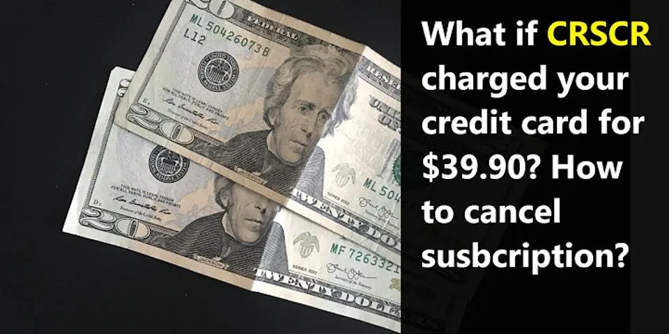 How do I stop unwanted charges on my credit card?
