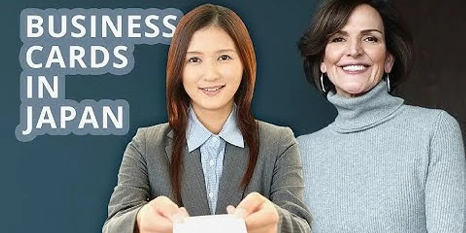 How to greet a Japanese business person