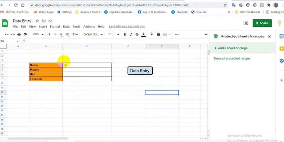 How to hide a sheet in Google sheets from other users