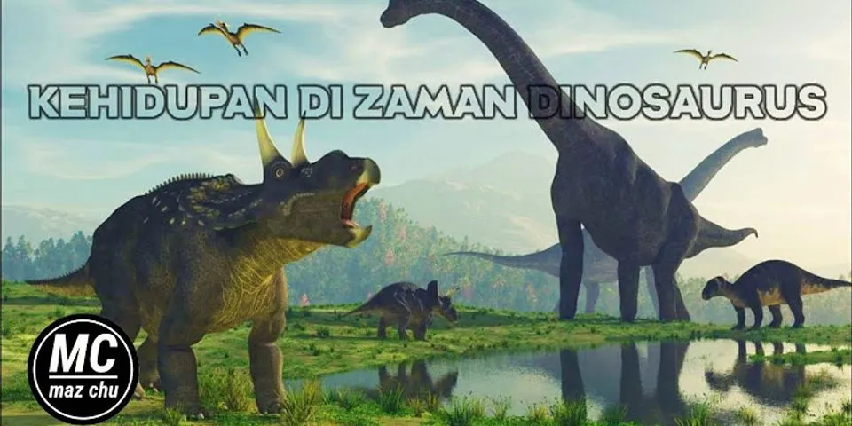 Kapan terjadinya zaman dinosaurus?