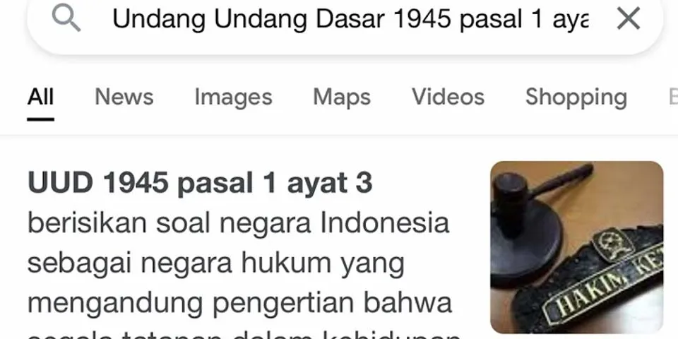 Mengapa Indonesia disebut negara hukum apa ciri cirinya