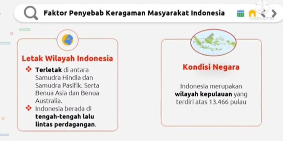 Mengapa letak strategis wilayah Indonesia dapat menyebabkan keberagaman suku bangsa?