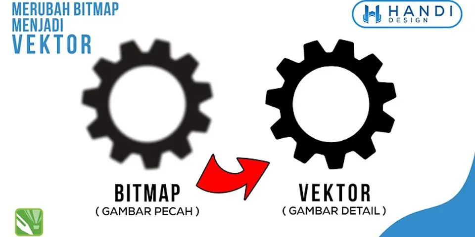 Mengapa sistem gambar bitmap dapat pecah sedangkan vektor tidak?
