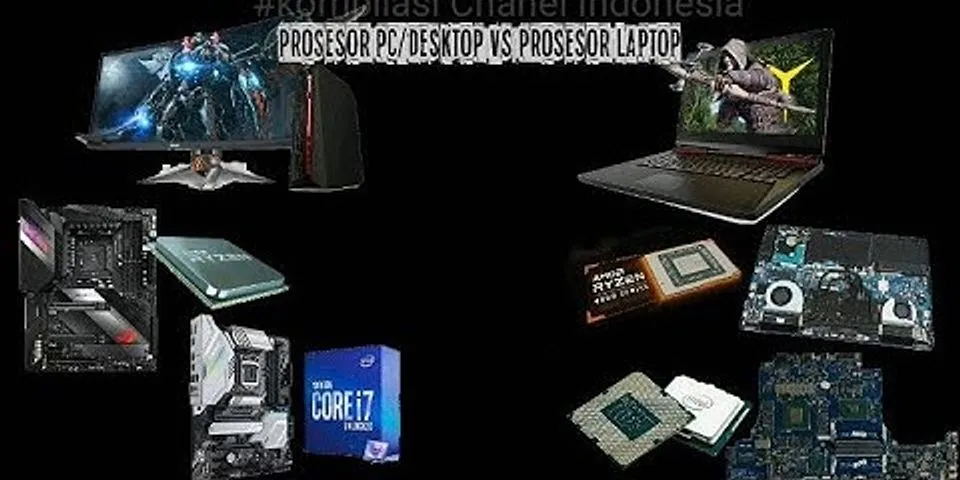 Pengaruh processor pada laptop