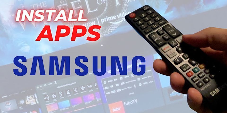 Samsung Smart TV apps for adults