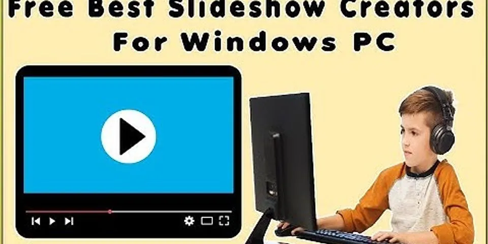 What is the easiest free slideshow Maker?