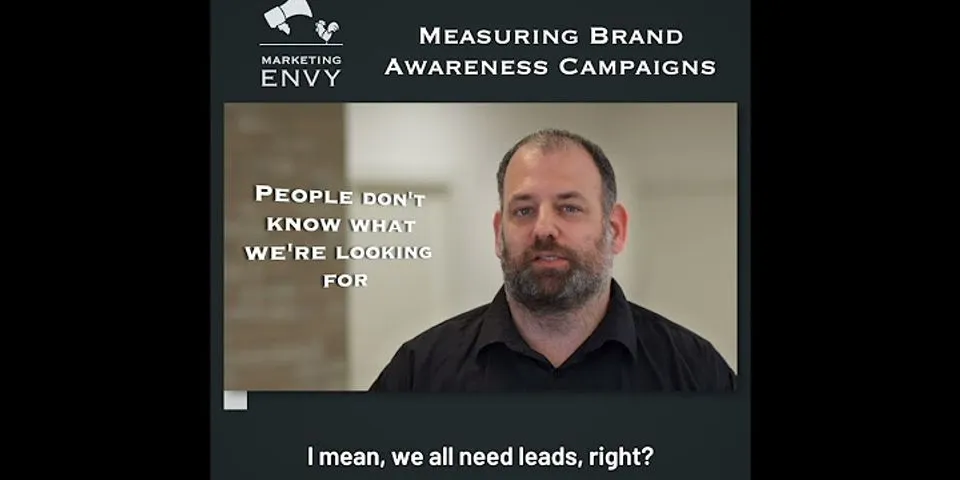 What is the KPI for brand awareness?